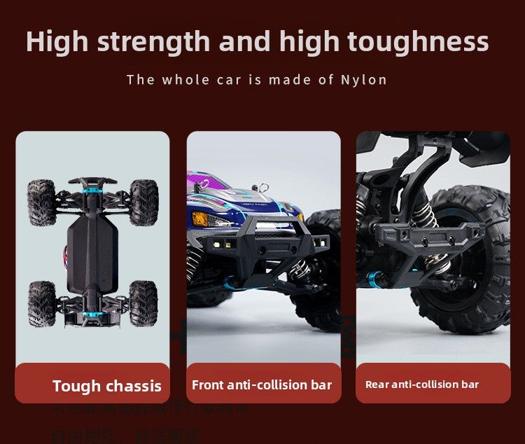 1:16 RC Full Scale Four - Wheel Drive Off - Road Professional Climbing Car Remote Control Brushless High - Speed Remote Control Car Boy's Gift - Fantasy Star Workshop Toy Store