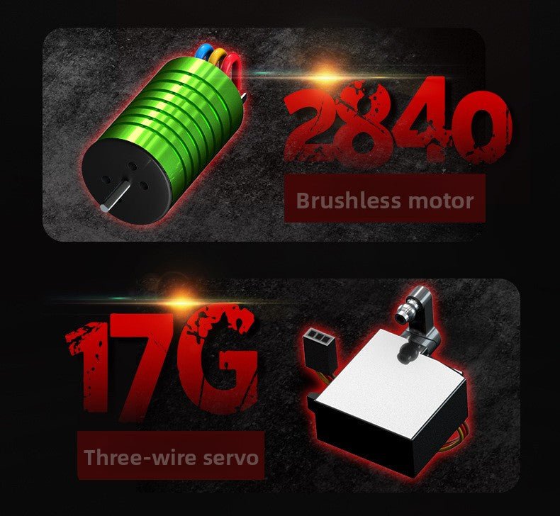 1:16 RC Full Scale Four - Wheel Drive Off - Road Professional Climbing Car Remote Control Brushless High - Speed Remote Control Car Boy's Gift - Fantasy Star Workshop Toy Store