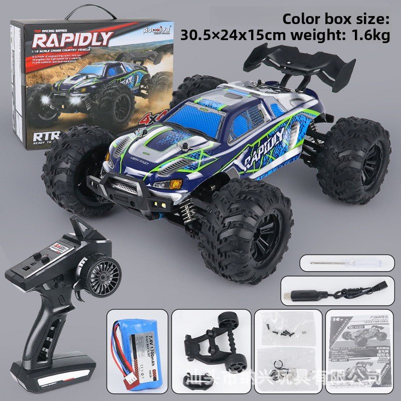 1:16 RC Full Scale Four - Wheel Drive Off - Road Professional Climbing Car Remote Control Brushless High - Speed Remote Control Car Boy's Gift - Fantasy Star Workshop Toy Store