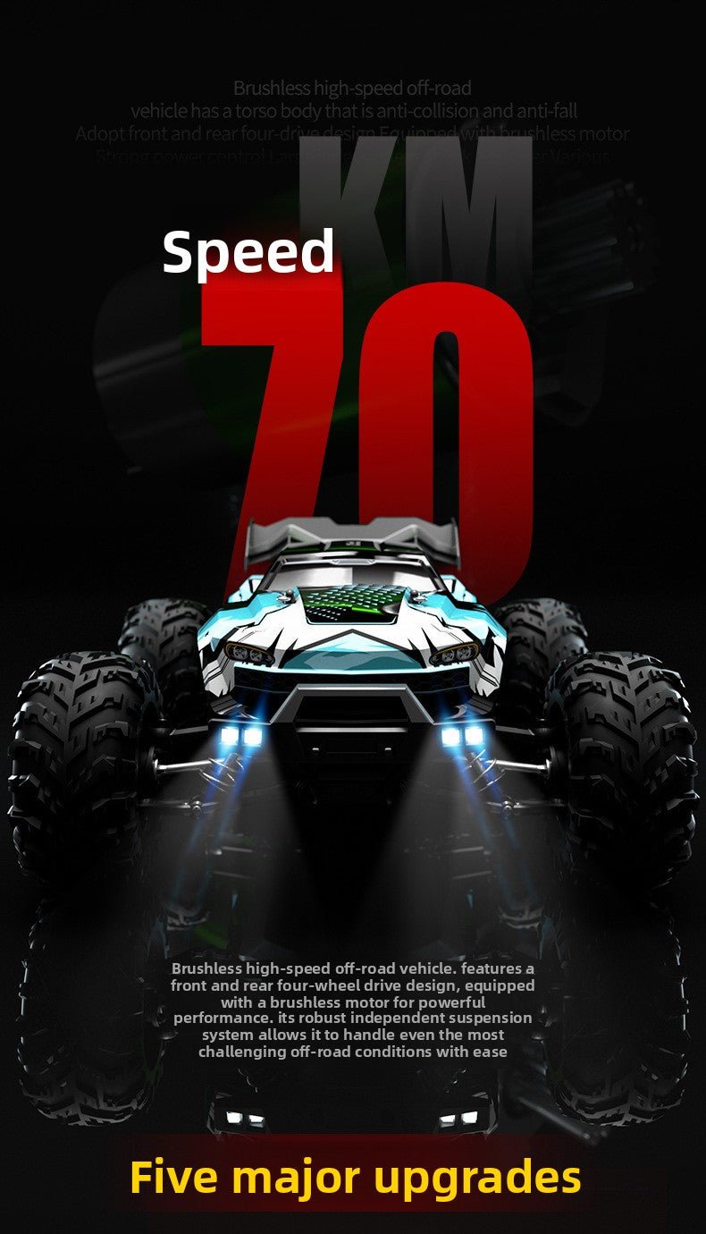 1:16 RC Full Scale Four - Wheel Drive Off - Road Professional Climbing Car Remote Control Brushless High - Speed Remote Control Car Boy's Gift - Fantasy Star Workshop Toy Store