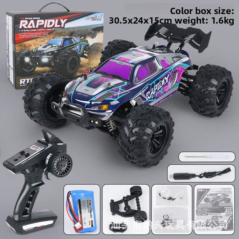1:16 RC Full Scale Four - Wheel Drive Off - Road Professional Climbing Car Remote Control Brushless High - Speed Remote Control Car Boy's Gift - Fantasy Star Workshop Toy Store