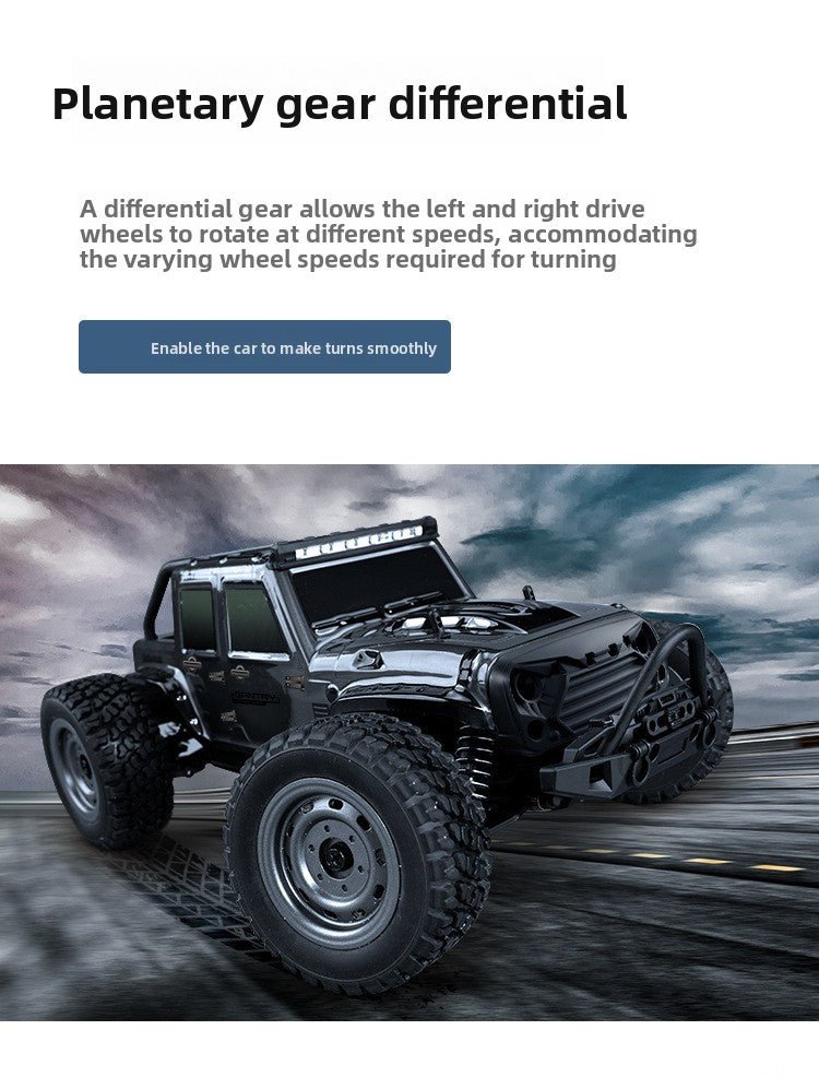 1:16 RC Full Scale Four - Wheel Drive Off - Road Professional Climbing Car Remote Control Brushless High - Speed Remote Control Car Boy's Gift - Fantasy Star Workshop Toy Store