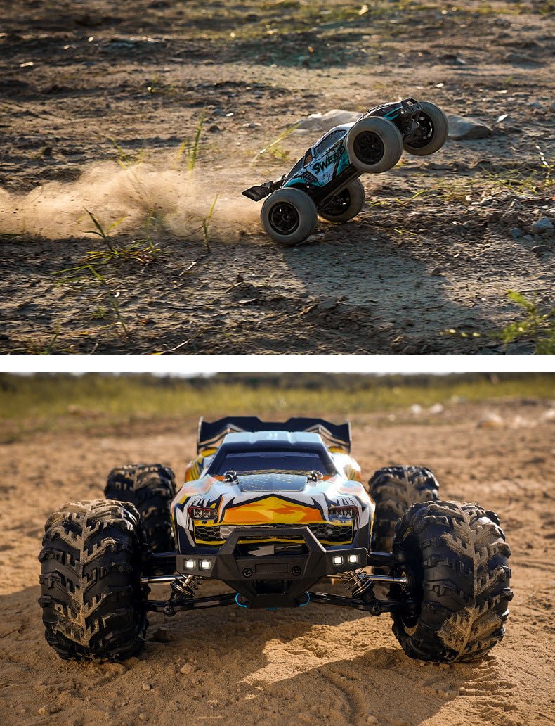 1:16 RC Full Scale Four - Wheel Drive Off - Road Professional Climbing Car Remote Control Brushless High - Speed Remote Control Car Boy's Gift - Fantasy Star Workshop Toy Store