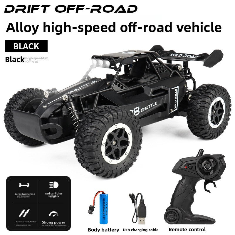1:16RC Alloy Remote Control High Speed Car 2.4G High Speed Big Foot Climbing Off - Road Vehicle Racing Model Boy Toy - Fantasy Star Workshop Toy Store