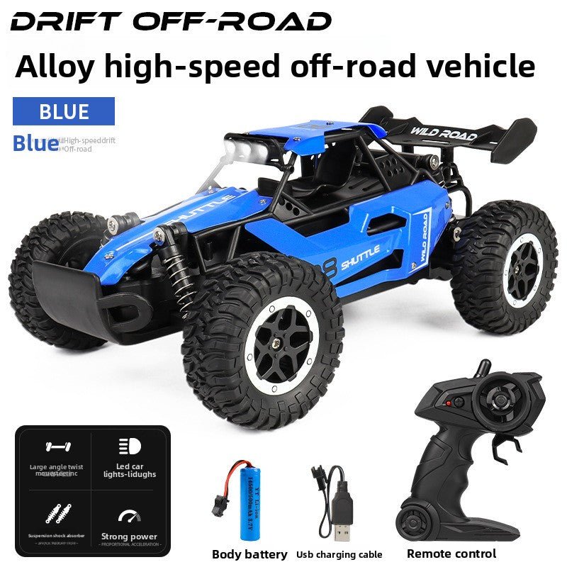 1:16RC Alloy Remote Control High Speed Car 2.4G High Speed Big Foot Climbing Off - Road Vehicle Racing Model Boy Toy - Fantasy Star Workshop Toy Store