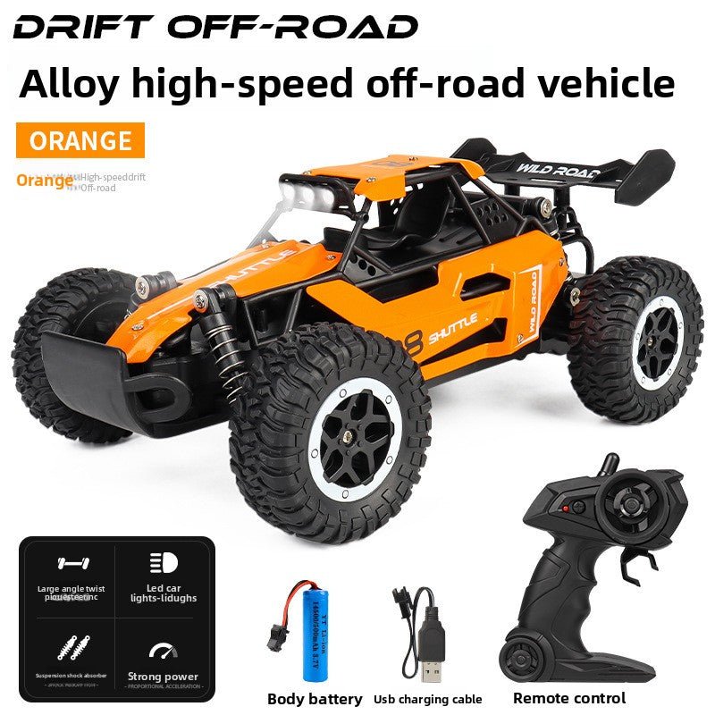 1:16RC Alloy Remote Control High Speed Car 2.4G High Speed Big Foot Climbing Off - Road Vehicle Racing Model Boy Toy - Fantasy Star Workshop Toy Store
