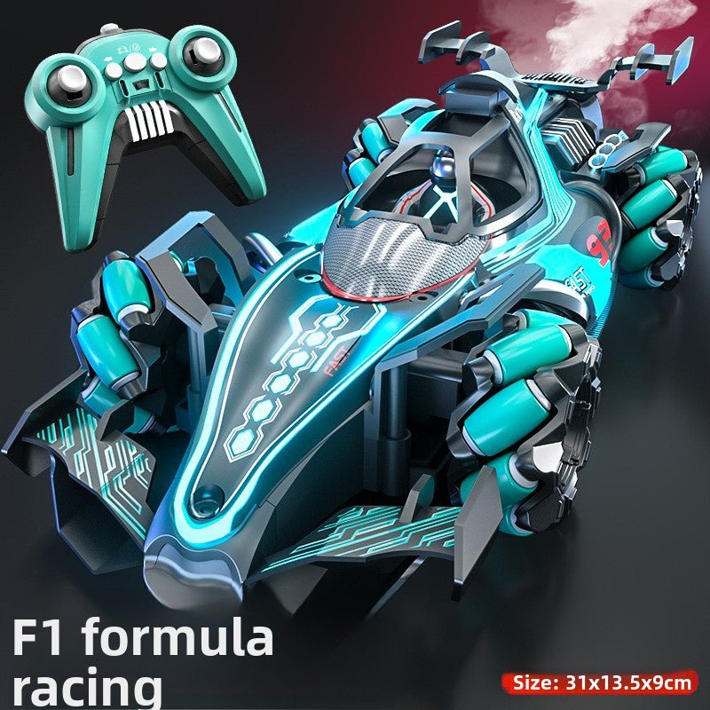 Hot Sale F1 Equation Remote Control Racing 4WD Light Spray Gesture Sensing Kids Stunt Drift Toy Car - Fantasy Star Workshop Toy Store