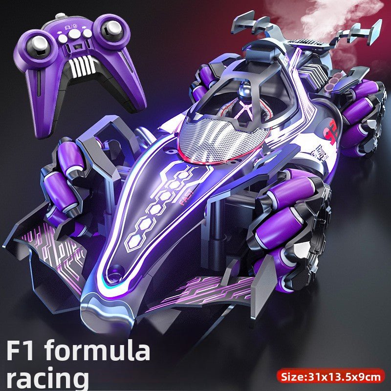 Hot Sale F1 Equation Remote Control Racing 4WD Light Spray Gesture Sensing Kids Stunt Drift Toy Car - Fantasy Star Workshop Toy Store