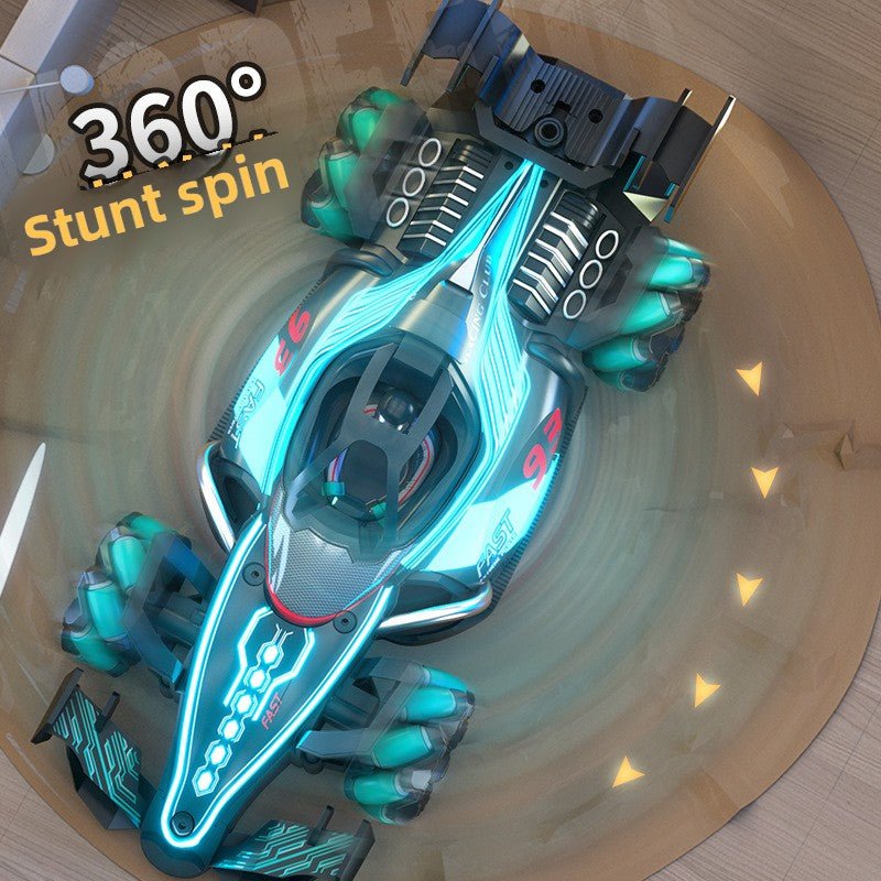 Hot Sale F1 Equation Remote Control Racing 4WD Light Spray Gesture Sensing Kids Stunt Drift Toy Car - Fantasy Star Workshop Toy Store