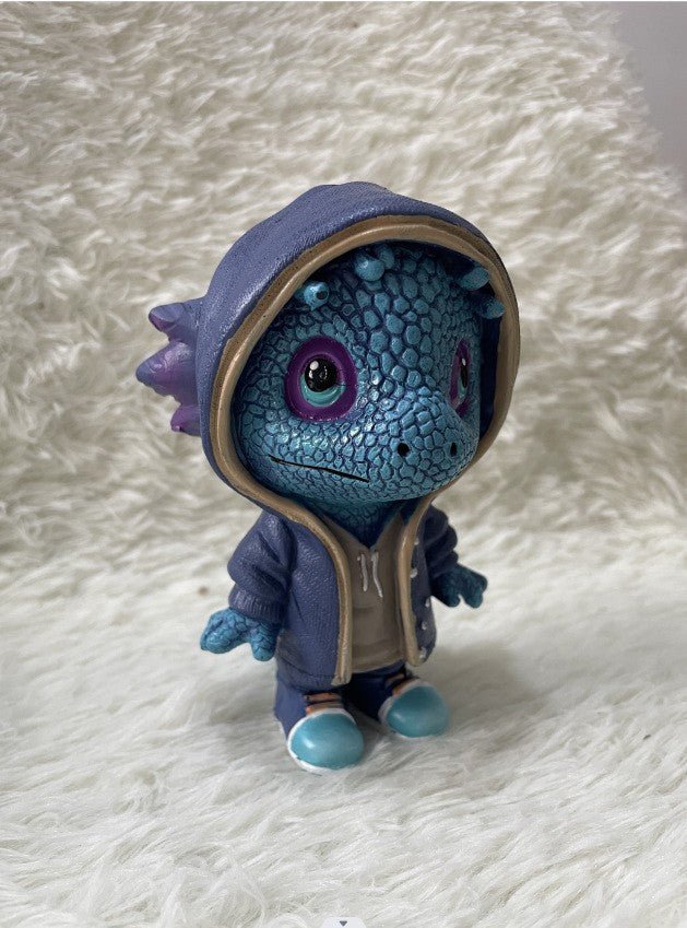 New models, Christmas, dinosaur elf sculpture ornaments, dolls, atmosphere, scene arrangement, resin decoration crafts - Fantasy Star Workshop Toy Store