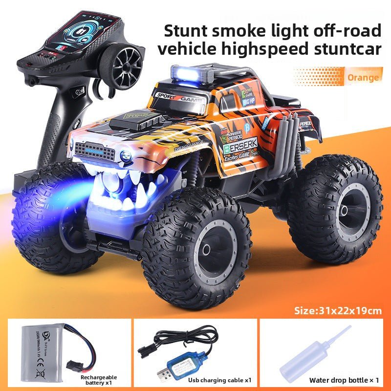 Super large RC remote control cool, boy toy car, gift giving first choice, upright climbing monster off - road 4WD - Fantasy Star Workshop Toy Store