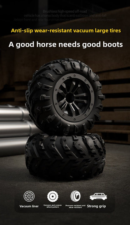 1:16 RC Full Scale Four - Wheel Drive Off - Road Professional Climbing Car Remote Control Brushless High - Speed Remote Control Car Boy's Gift - Fantasy Star Workshop Toy Store