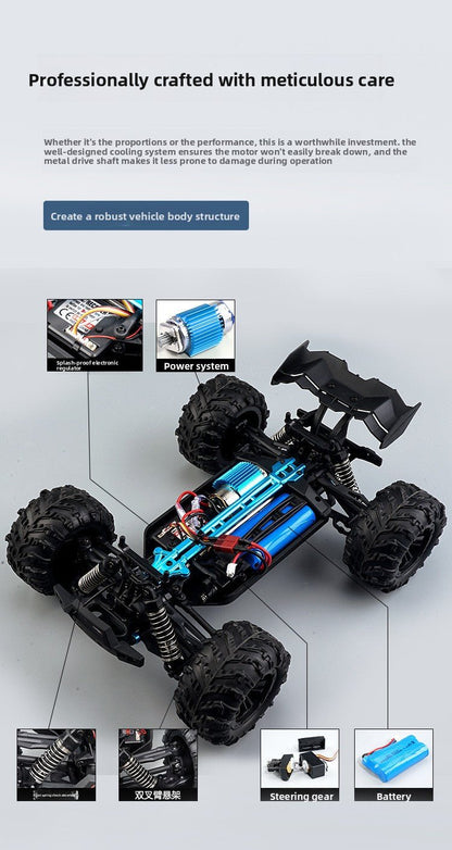 1:16 RC Full Scale Four - Wheel Drive Off - Road Professional Climbing Car Remote Control Brushless High - Speed Remote Control Car Boy's Gift - Fantasy Star Workshop Toy Store
