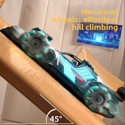 Hot Sale F1 Equation Remote Control Racing 4WD Light Spray Gesture Sensing Kids Stunt Drift Toy Car - Fantasy Star Workshop Toy Store