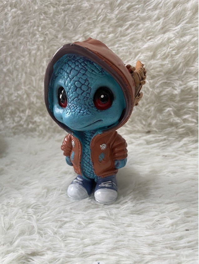 New models, Christmas, dinosaur elf sculpture ornaments, dolls, atmosphere, scene arrangement, resin decoration crafts - Fantasy Star Workshop Toy Store