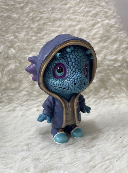 New models, Christmas, dinosaur elf sculpture ornaments, dolls, atmosphere, scene arrangement, resin decoration crafts - Fantasy Star Workshop Toy Store