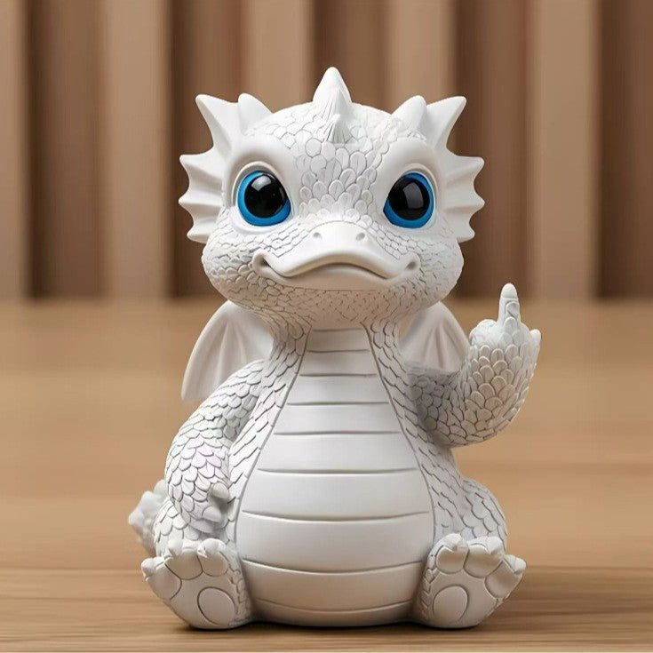 Popular interesting middle finger dragon duck statue - Fantasy Star Workshop Toy Store