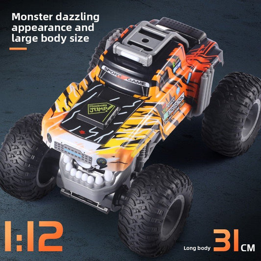 Super large RC remote control cool, boy toy car, gift giving first choice, upright climbing monster off - road 4WD - Fantasy Star Workshop Toy Store