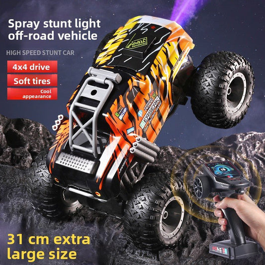 Super large RC remote control cool, boy toy car, gift giving first choice, upright climbing monster off - road 4WD - Fantasy Star Workshop Toy Store